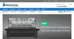 Desktop Screenshot of industrial-warewashers.com